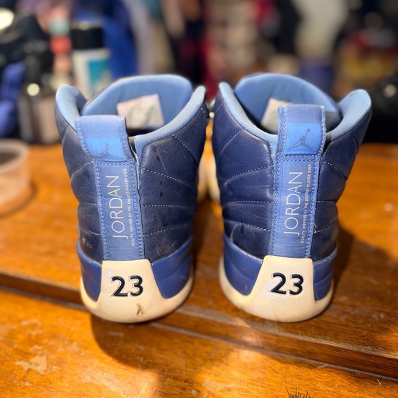 Nike Air Jordan Retro 12 Indigo 2020 130690 404 Mens Size 12 Sneakers - Picture 5 of 8
